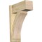 Ekena Millwork Thorton Block Rough Sawn Outlooker, Douglas Fir, 8"W x 18"D x 26"H OUT08X18X26THR05RDF - alternate 1